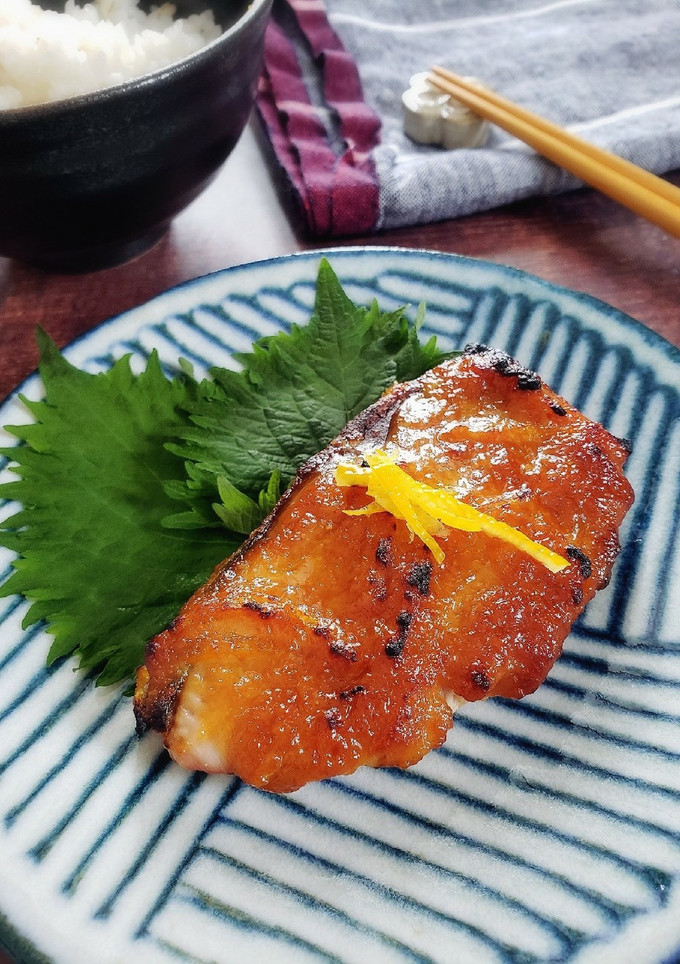 10分で簡単！ぶりのゆず味噌焼き-レシピのメイン写真
