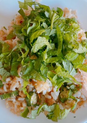 オクラとツナの炒飯-レシピのメイン写真