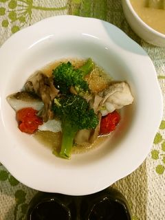 タラとお野菜の酒蒸し-レシピのメイン写真