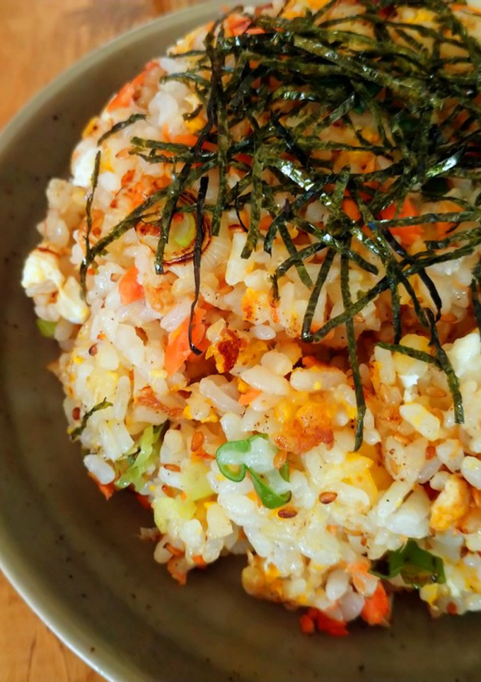 鮭の炒飯-レシピのメイン写真