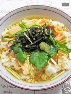 鮭茶漬け-レシピのメイン写真