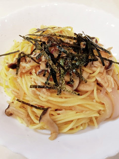 ツナときのこのバター醤油パスタ-レシピのメイン写真