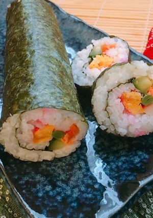 ＜子どもレシピ＞お子様恵方巻-レシピのメイン写真