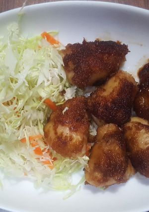 激安食材がパワーアップ、皮巻きチキン-レシピのメイン写真