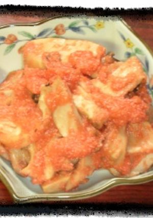 簡単！明太エリンギ-レシピのメイン写真
