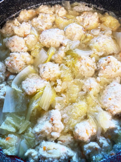 白菜とふわふわ肉だんごスープ-レシピのメイン写真