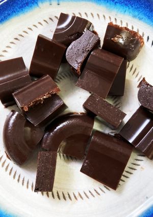 低脂肪低糖質！ミルクチョコみたいな寒天-レシピのメイン写真