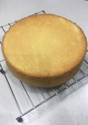 簡単手順のスポンジケーキ♪-レシピのメイン写真