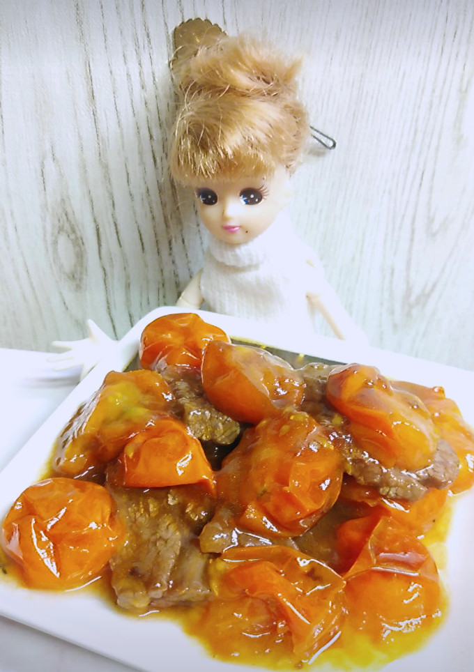 リカちゃん♡焼肉タレ牛肉トマト甘旨炒めꕤ-レシピのメイン写真