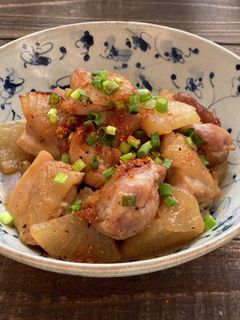 【材料2つ!】味付け簡単!鶏大根-レシピのメイン写真