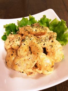 簡単。鶏マヨ-レシピのメイン写真