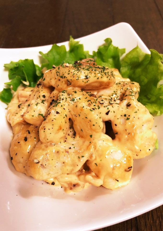 簡単。鶏マヨ-レシピのメイン写真