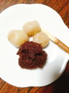 無糖で簡単ぜんざい♪バナナ白玉甘酒あんこ-レシピのメイン写真