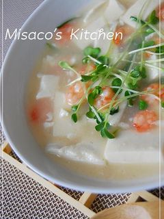 エビ入りあんかけ豆腐♪-レシピのメイン写真