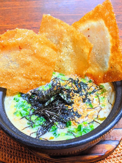 鮭おに卵雑炊-レシピのメイン写真