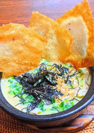 鮭おに卵雑炊-レシピのメイン写真