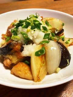 鶏もも肉と茄子の味噌炒め-レシピのメイン写真