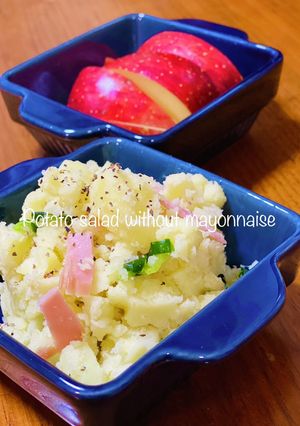 #レンジで簡単 マヨ無しポテトサラダ！-レシピのメイン写真