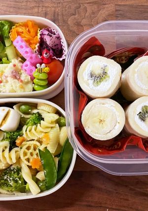 保育園のお弁当（2021.1）-レシピのメイン写真