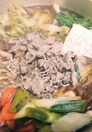 我が家のすき焼き鍋-レシピのメイン写真