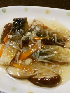 塩サバ唐揚げ 野菜あんかけ-レシピのメイン写真