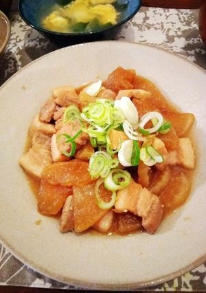 ごはんが進む！無水調理で味染み豚バラ大根-レシピのメイン写真