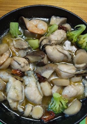 適当 牡蠣のアヒージョ-レシピのメイン写真