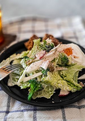 サクサク♪白菜のシーザーサラダ-レシピのメイン写真
