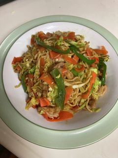 レンジで焼きそば-レシピのメイン写真