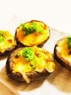 トースターで簡単♫椎茸のチーズ焼き-レシピのメイン写真