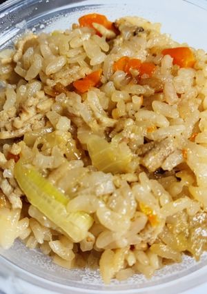 鶏そぼろ炊き込みご飯-レシピのメイン写真
