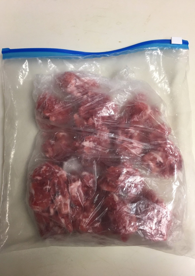 豚こま切れ肉の冷凍保存-レシピのメイン写真