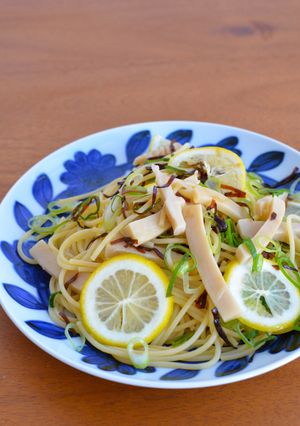 簡単！おいしい！めんまとレモンのパスタ-レシピのメイン写真