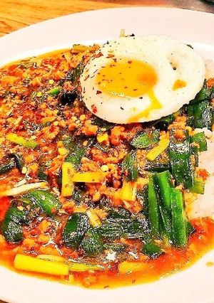免疫力UP！やみつき悪魔の旨辛ニラ麻婆丼-レシピのメイン写真