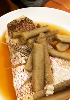 簡単!鯛のあら煮-レシピのメイン写真