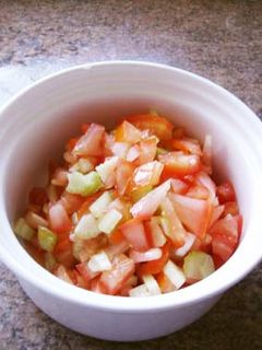 トマトとセロリのわさび醤油サラダ-レシピのメイン写真