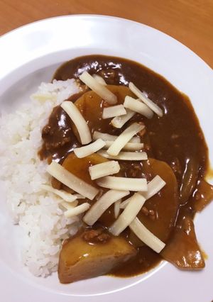すずな、すずしろでカレーライス☆-レシピのメイン写真