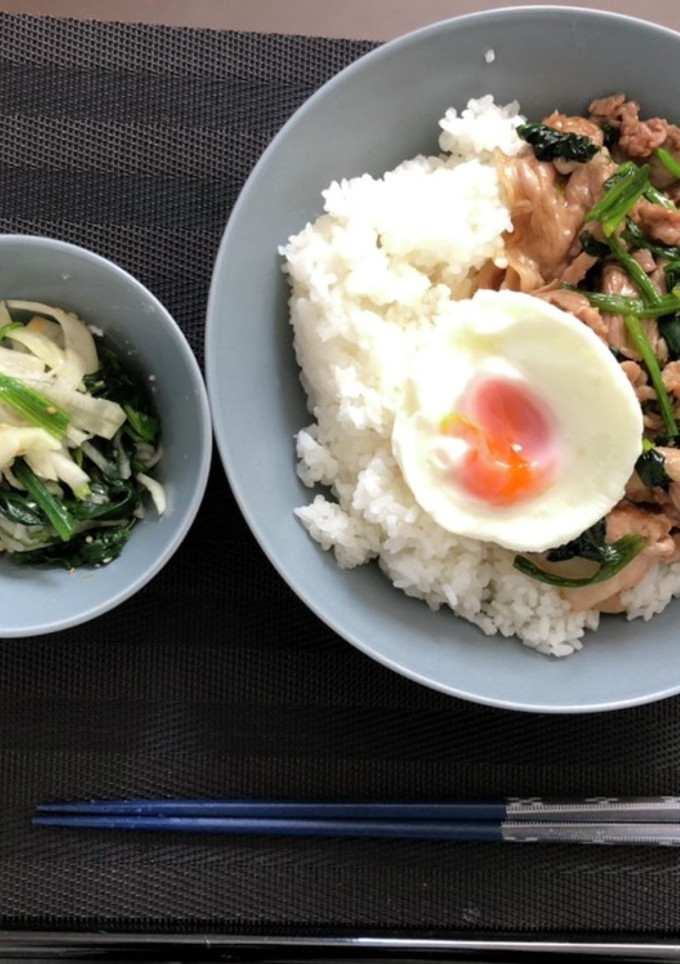 大根とほうれん草のサラダ(左)-レシピのメイン写真