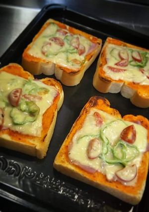 おやつなピザパン(*≧∀≦*)-レシピのメイン写真