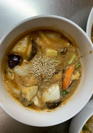 簡単コク旨ツナ根菜白菜赤味噌味野菜炒め-レシピのメイン写真