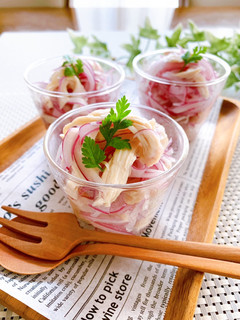 鶏胸肉と紫たまねぎのレモンマリネ-レシピのメイン写真