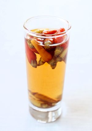 風味が良くて、辛旨！【島とうがらし酢】-レシピのメイン写真