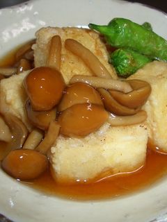 なめこたっぷり♡揚げだし豆腐-レシピのメイン写真