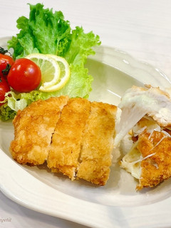むね肉で大満足!のびーるチキンチーズカツ-レシピのメイン写真