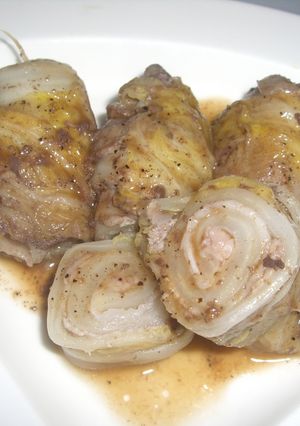 美味★豚バラと白菜の赤ワイン蜂蜜煮-レシピのメイン写真