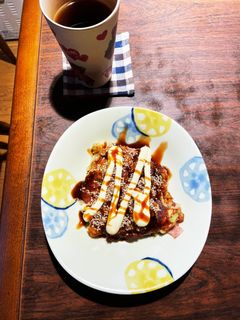 ソース不要★ねぎ焼き風なお好み焼き-レシピのメイン写真