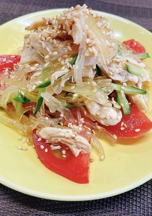 塩麴のササミサラダ-レシピのメイン写真
