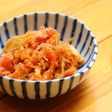 切り干し大根と人参とたらこの炒め