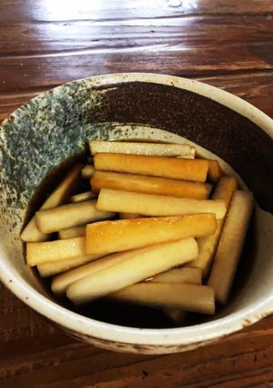 大根酢醤油-レシピのメイン写真
