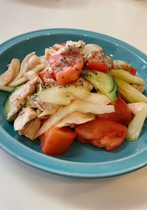 高タンパク低脂質＊ささみと野菜の和え物-レシピのメイン写真
